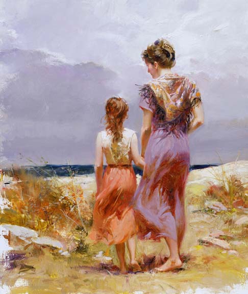 A Day At The Beach - Pino Artist